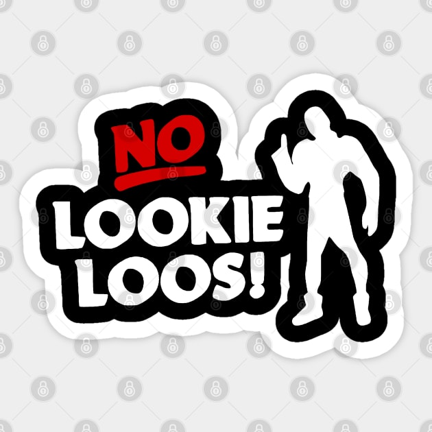 No Lookie Loos X - Gen V Sticker by LopGraphiX